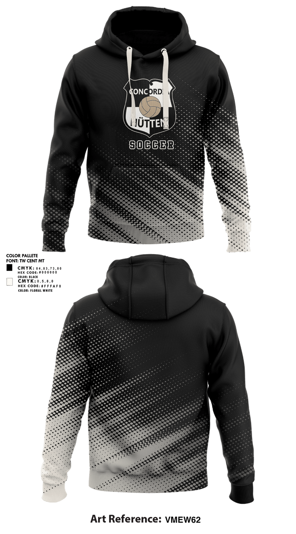 Hoodie, Concordia Hütten, Men's Soccer, Teamtime, Team time, sublimation, custom sports apparel, team uniforms, spirit wear, spiritwear, sports uniforms, custom shirts, team store, custom team store, fundraiser sports, apparel fundraiser