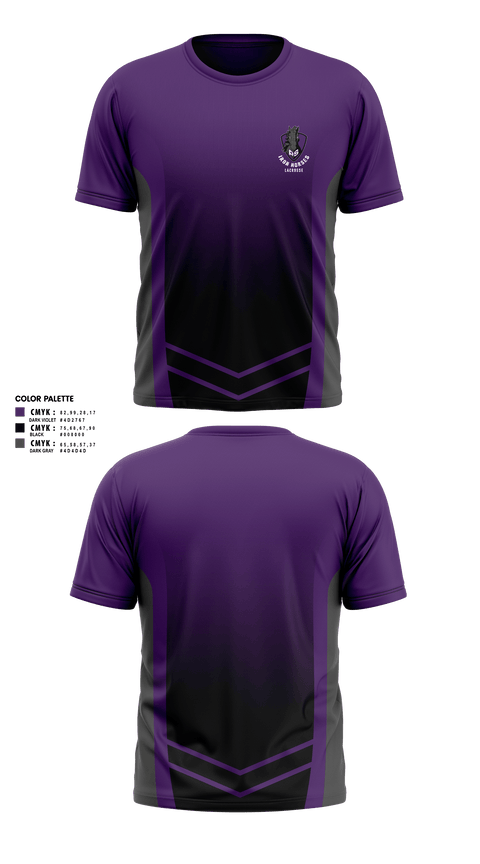 Short Sleeve Performance Shirt, Iron Horses, Men's Lacrosse, Teamtime, Team time, sublimation, custom sports apparel, team uniforms, spirit wear, spiritwear, sports uniforms, custom shirts, team store, custom team store, fundraiser sports, apparel fundraiser