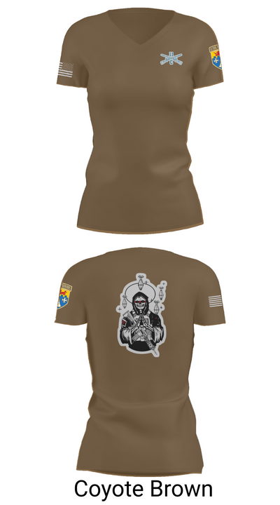 HHC Mortars 63835758 Women's Short Sleeve V-neck Shirt - 8