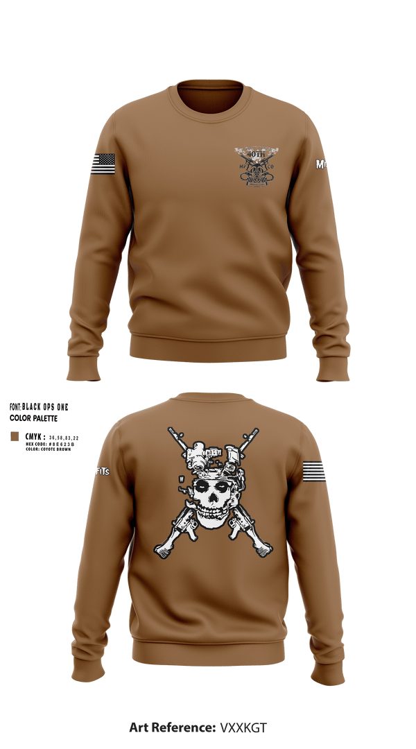 Crew Neck Sweatshirt, 40th Military Police, , Teamtime, Team time, sublimation, custom sports apparel, team uniforms, spirit wear, spiritwear, sports uniforms, custom shirts, team store, custom team store, fundraiser sports, apparel fundraiser