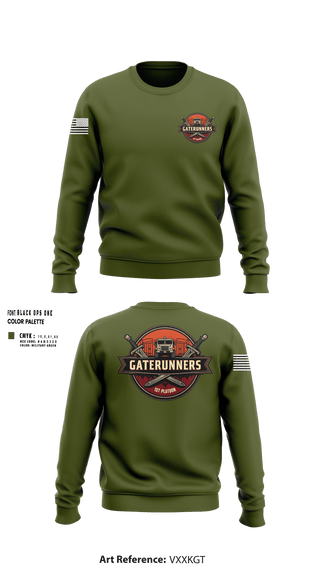 Crew Neck Sweatshirt, C Co 541st, Army, Teamtime, Team time, sublimation, custom sports apparel, team uniforms, spirit wear, spiritwear, sports uniforms, custom shirts, team store, custom team store, fundraiser sports, apparel fundraiser