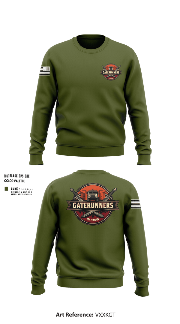 Crew Neck Sweatshirt, C Co 541st, Army, Teamtime, Team time, sublimation, custom sports apparel, team uniforms, spirit wear, spiritwear, sports uniforms, custom shirts, team store, custom team store, fundraiser sports, apparel fundraiser