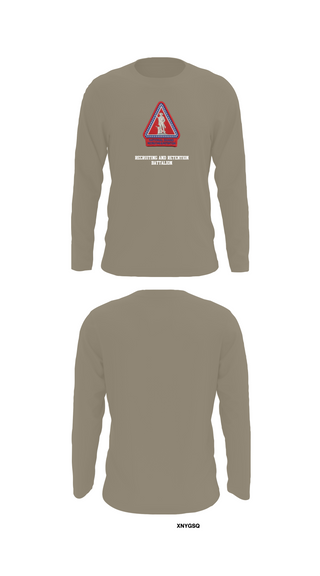 Long Sleeve Performance Shirt, Recruiting and Retention Battalion, , Teamtime, Team time, sublimation, custom sports apparel, team uniforms, spirit wear, spiritwear, sports uniforms, custom shirts, team store, custom team store, fundraiser sports, apparel fundraiser