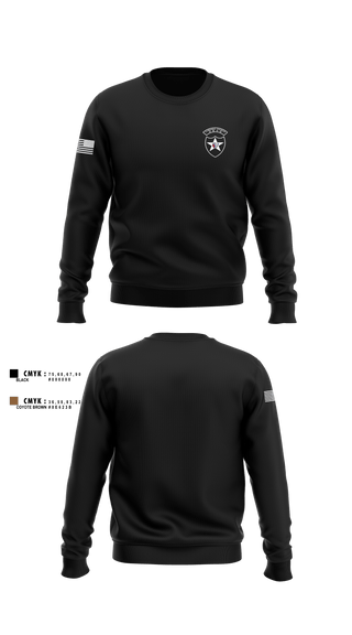 Crew Neck Sweatshirt, 2ID, Army, Teamtime, Team time, sublimation, custom sports apparel, team uniforms, spirit wear, spiritwear, sports uniforms, custom shirts, team store, custom team store, fundraiser sports, apparel fundraiser
