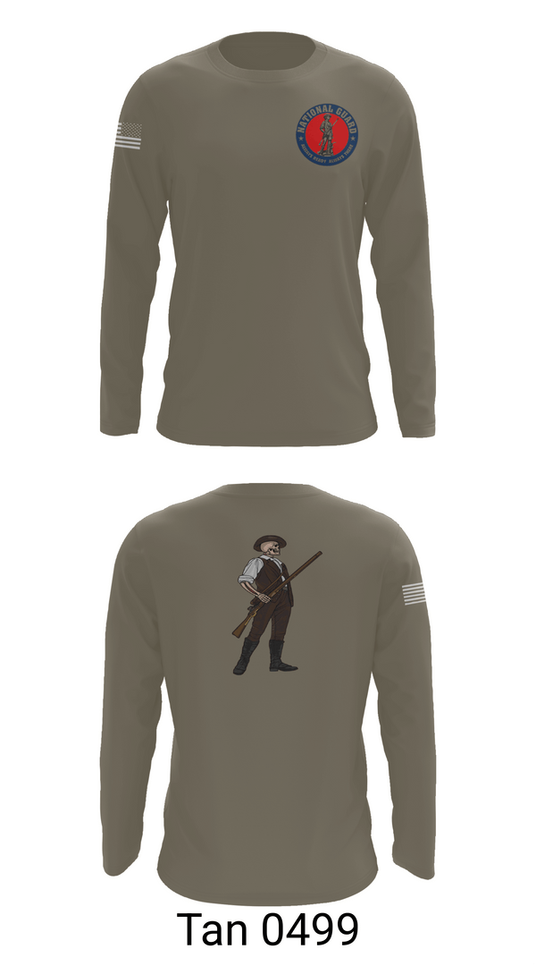Long Sleeve Performance Shirt, , National Guard, Teamtime, Team time, sublimation, custom sports apparel, team uniforms, spirit wear, spiritwear, sports uniforms, custom shirts, team store, custom team store, fundraiser sports, apparel fundraiser