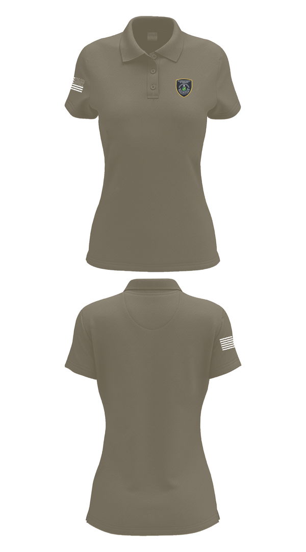 Womens Short Sleeve Performance Polo, D.O.E. Protective Force, , Teamtime, Team time, sublimation, custom sports apparel, team uniforms, spirit wear, spiritwear, sports uniforms, custom shirts, team store, custom team store, fundraiser sports, apparel fundraiser