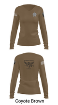 Rockbridge County SWAT 87901161 Women's Long Sleeve V-neck Shirt - 16