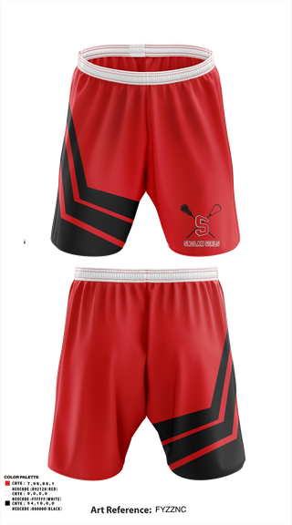 Athletic Shorts With Pockets, Snolax Girls, Women's Lacrosse, Teamtime, Team time, sublimation, custom sports apparel, team uniforms, spirit wear, spiritwear, sports uniforms, custom shirts, team store, custom team store, fundraiser sports, apparel fundraiser