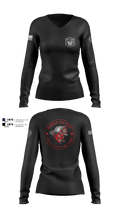South Adams County FD 45704718 Women's Long Sleeve V-neck Shirt - 1 (1)