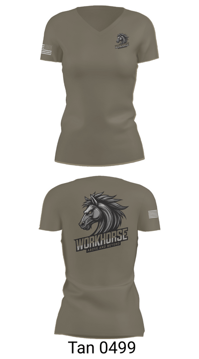 224th MI 54422647 Women's Short Sleeve V-neck Shirt - 68