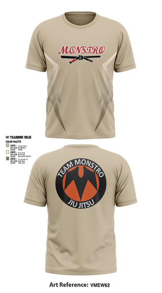 Short Sleeve Performance Shirt, Team Monstro Jiu Jitsu, , Teamtime, Team time, sublimation, custom sports apparel, team uniforms, spirit wear, spiritwear, sports uniforms, custom shirts, team store, custom team store, fundraiser sports, apparel fundraiser