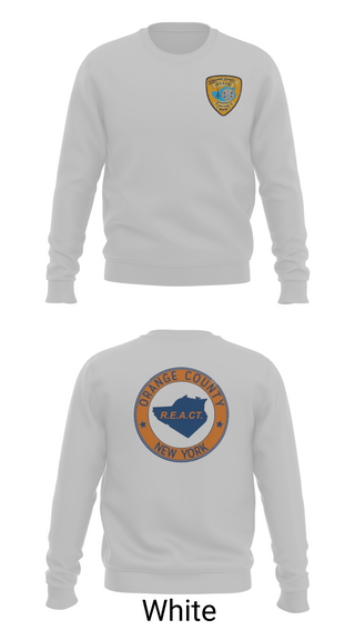 Crew Neck Sweatshirt, Orange County REACT, , Teamtime, Team time, sublimation, custom sports apparel, team uniforms, spirit wear, spiritwear, sports uniforms, custom shirts, team store, custom team store, fundraiser sports, apparel fundraiser