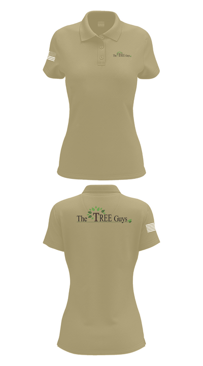 The tree guys 30385128 Women's Short Sleeve Performance Polo  - 43
