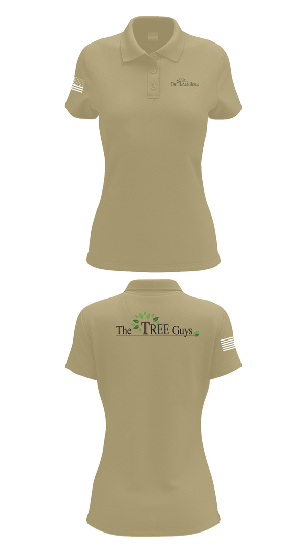 Womens Short Sleeve Performance Polo, The tree guys, , Teamtime, Team time, sublimation, custom sports apparel, team uniforms, spirit wear, spiritwear, sports uniforms, custom shirts, team store, custom team store, fundraiser sports, apparel fundraiser