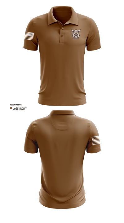 fallon-army-recruiting-station Short Sleeve Performance Polo - 3