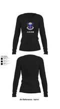 2-134 IN BN 89013479 Women's Long Sleeve V-neck Shirt - 22