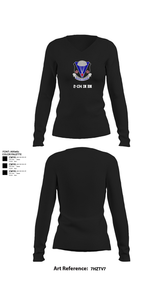 Womens Long Sleeve Vneck Shirt, 2-134 IN BN, , Teamtime, Team time, sublimation, custom sports apparel, team uniforms, spirit wear, spiritwear, sports uniforms, custom shirts, team store, custom team store, fundraiser sports, apparel fundraiser