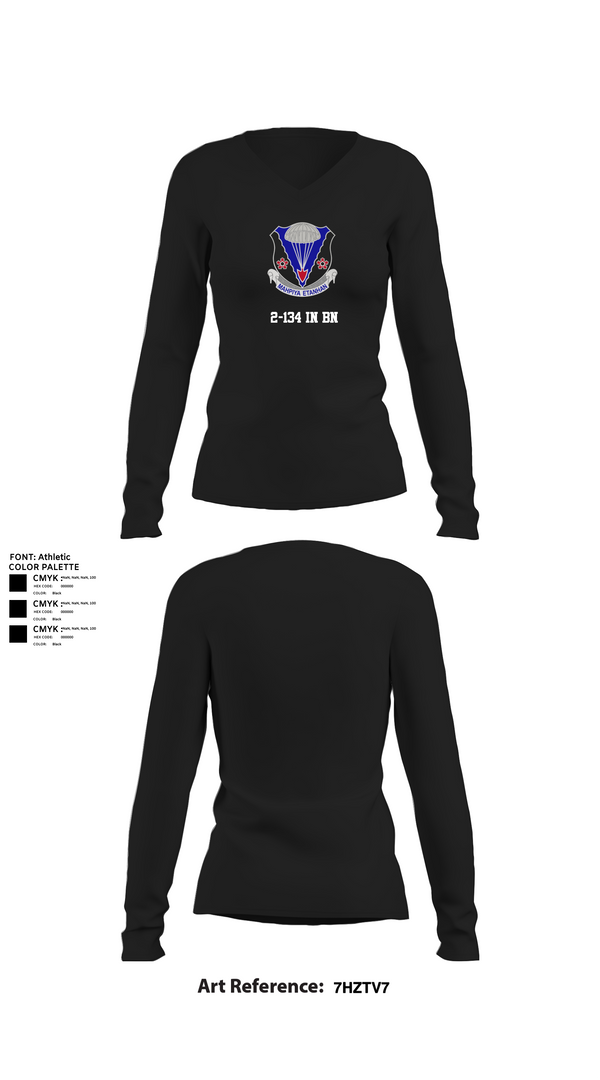 Womens Long Sleeve Vneck Shirt, 2-134 IN BN, , Teamtime, Team time, sublimation, custom sports apparel, team uniforms, spirit wear, spiritwear, sports uniforms, custom shirts, team store, custom team store, fundraiser sports, apparel fundraiser