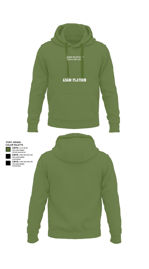 Hoodie, Adam Platoon, , Teamtime, Team time, sublimation, custom sports apparel, team uniforms, spirit wear, spiritwear, sports uniforms, custom shirts, team store, custom team store, fundraiser sports, apparel fundraiser