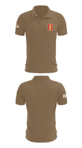 197th field artillery brigade 46187100 Short Sleeve Performance Polo - 7