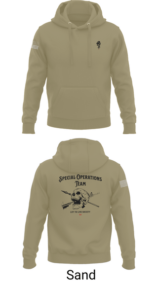 Hoodie, Special Operations Team, , Teamtime, Team time, sublimation, custom sports apparel, team uniforms, spirit wear, spiritwear, sports uniforms, custom shirts, team store, custom team store, fundraiser sports, apparel fundraiser