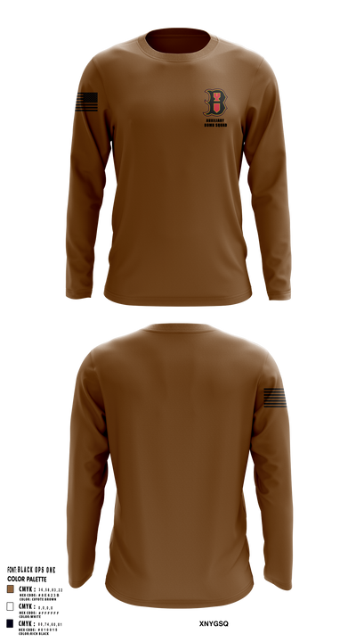 387th EOD 88373306 Long Sleeve Performance Shirt 102