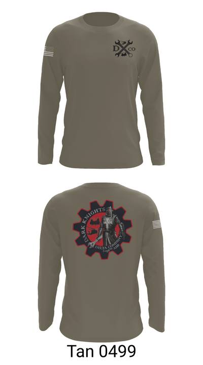 D Co. 2-158th AHB 37941019 Long Sleeve Performance Shirt 66