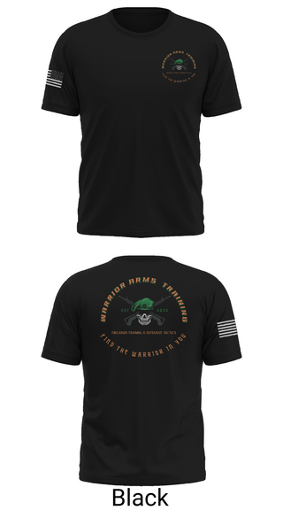 Old School Cotton Feel Shirt, Warrior Arms Training, , Teamtime, Team time, sublimation, custom sports apparel, team uniforms, spirit wear, spiritwear, sports uniforms, custom shirts, team store, custom team store, fundraiser sports, apparel fundraiser
