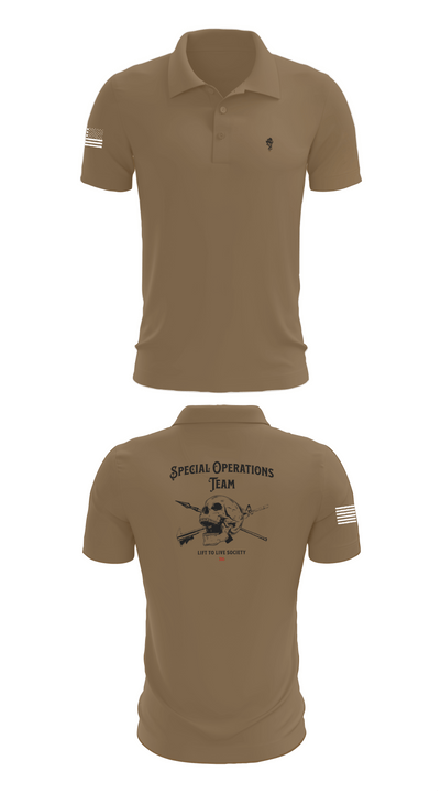Special Operations Team 76879429 Short Sleeve Performance Polo - 7