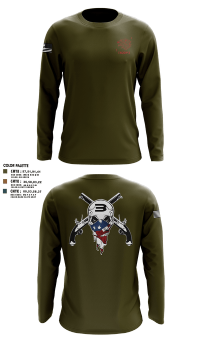 Special Boat Team 22 73434098 Long Sleeve Performance Shirt 1