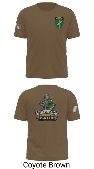 Short Sleeve Performance Shirt, D Co 436th CA BN, , Teamtime, Team time, sublimation, custom sports apparel, team uniforms, spirit wear, spiritwear, sports uniforms, custom shirts, team store, custom team store, fundraiser sports, apparel fundraiser