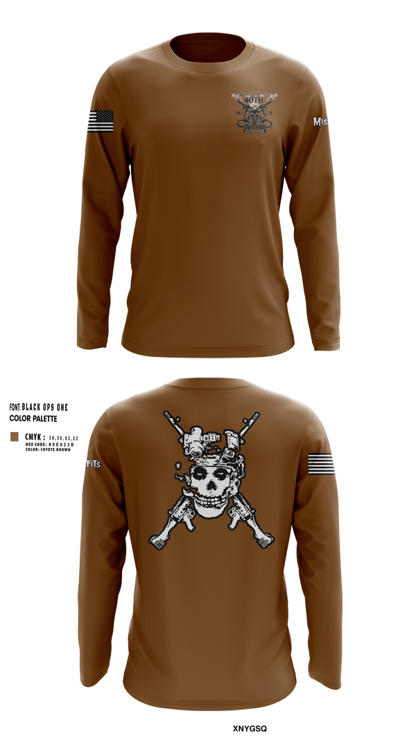 Long Sleeve Performance Shirt, 40th Military Police, , Teamtime, Team time, sublimation, custom sports apparel, team uniforms, spirit wear, spiritwear, sports uniforms, custom shirts, team store, custom team store, fundraiser sports, apparel fundraiser