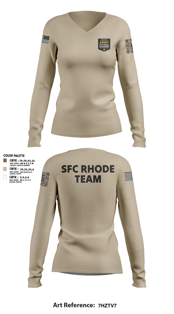 Womens Long Sleeve Vneck Shirt, B3 RSP, , Teamtime, Team time, sublimation, custom sports apparel, team uniforms, spirit wear, spiritwear, sports uniforms, custom shirts, team store, custom team store, fundraiser sports, apparel fundraiser