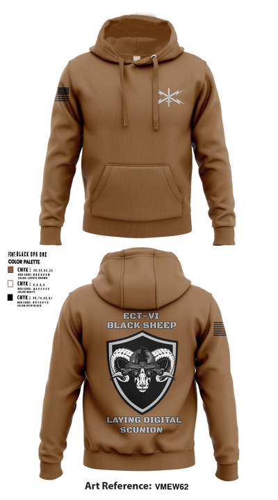 ECT-06, B Co., 11th Cyber Battalion 30733003 Hoodie - 1