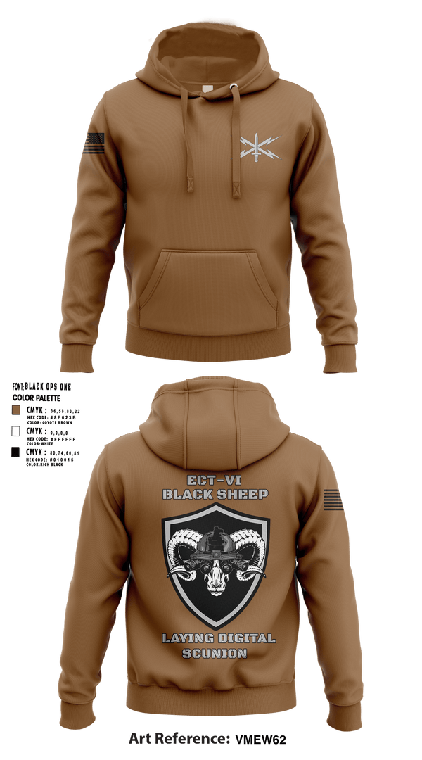 Hoodie, ECT-06, B Co., 11th Cyber Battalion, , Teamtime, Team time, sublimation, custom sports apparel, team uniforms, spirit wear, spiritwear, sports uniforms, custom shirts, team store, custom team store, fundraiser sports, apparel fundraiser