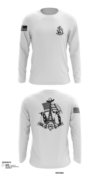 Long Sleeve Performance Shirt, Paris Army Recruiting Station, , Teamtime, Team time, sublimation, custom sports apparel, team uniforms, spirit wear, spiritwear, sports uniforms, custom shirts, team store, custom team store, fundraiser sports, apparel fundraiser