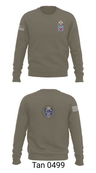 Crew Neck Sweatshirt, 1st Battalion, 16th Infantry Regiment, , Teamtime, Team time, sublimation, custom sports apparel, team uniforms, spirit wear, spiritwear, sports uniforms, custom shirts, team store, custom team store, fundraiser sports, apparel fundraiser