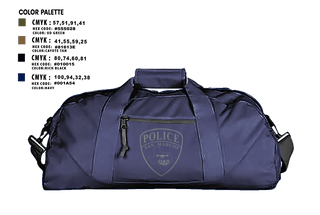 Duffle Bag, San Marcos Police Drone Unit, Police, Teamtime, Team time, sublimation, custom sports apparel, team uniforms, spirit wear, spiritwear, sports uniforms, custom shirts, team store, custom team store, fundraiser sports, apparel fundraiser