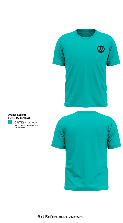 North American Hosiery 54204595 Short Sleeve Performance Shirt - 5