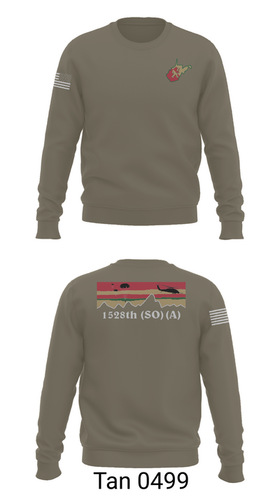1528th FSC (SO) (A) 11146536 Crew Neck Sweatshirt - 65