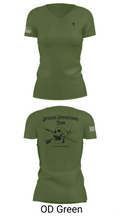 Special Operations Team 76879429 Women's Short Sleeve V-neck Shirt - 46