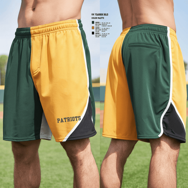 Athletic Shorts With Pockets, Patriots, Baseball, Teamtime, Team time, sublimation, custom sports apparel, team uniforms, spirit wear, spiritwear, sports uniforms, custom shirts, team store, custom team store, fundraiser sports, apparel fundraiser