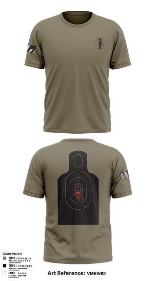 Short Sleeve Performance Shirt, WIARNG Marksmanship, , Teamtime, Team time, sublimation, custom sports apparel, team uniforms, spirit wear, spiritwear, sports uniforms, custom shirts, team store, custom team store, fundraiser sports, apparel fundraiser