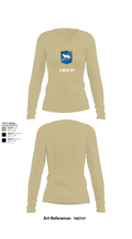 2/196th RTI 78936659 Women's Long Sleeve V-neck Shirt - 78