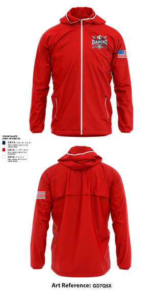Windbreaker, Alabama Dixie Youth Baseball, Baseball, Teamtime, Team time, sublimation, custom sports apparel, team uniforms, spirit wear, spiritwear, sports uniforms, custom shirts, team store, custom team store, fundraiser sports, apparel fundraiser