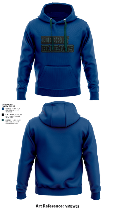 LIBERTY BLUEJAYS 84372681 Hoodie - 1