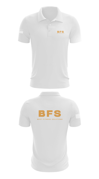 Best fitness solutions 75836808 Short Sleeve Performance Polo - 9