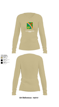 1st Battalion 69th Infantry Regiment 40459574 Women's Long Sleeve V-neck Shirt - 82