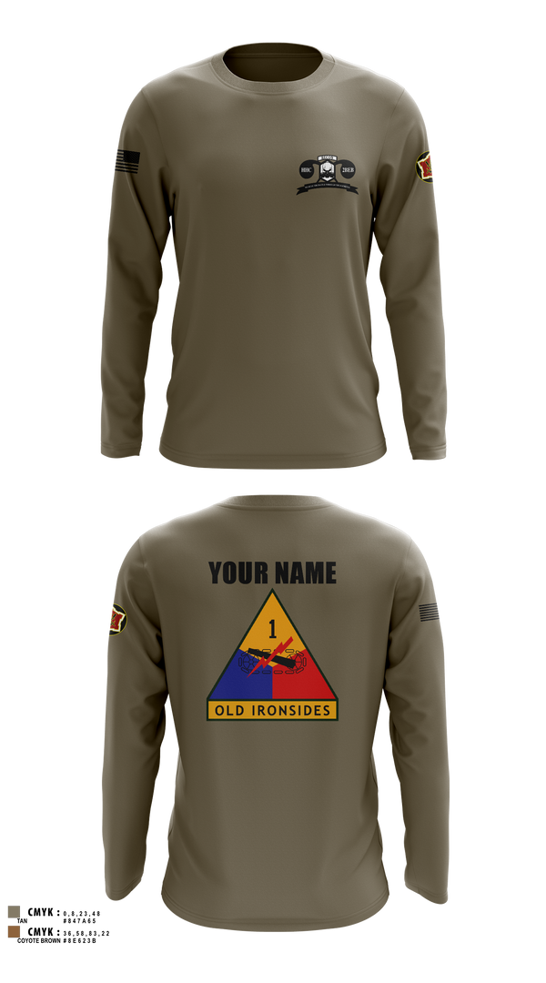 Long Sleeve Performance Shirt, Recon2, Army, Teamtime, Team time, sublimation, custom sports apparel, team uniforms, spirit wear, spiritwear, sports uniforms, custom shirts, team store, custom team store, fundraiser sports, apparel fundraiser