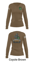 D Co 436th CA BN 62553628 Women's Long Sleeve V-neck Shirt - 17